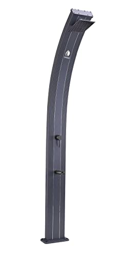 Ducha solar curva